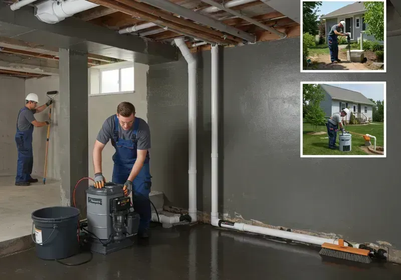 Basement Waterproofing and Flood Prevention process in Pineville, MO